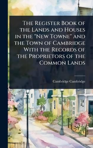 Cover image for The Register Book of the Lands and Houses in the "New Towne" and the Town of Cambridge With the Records of the Proprietors of the Common Lands