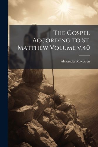 Cover image for The Gospel According to St. Matthew