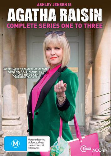Cover image for Agatha Raisin: Complete Series 1-3 (DVD)