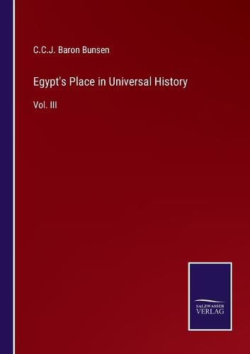 Cover image for Egypt's Place in Universal History