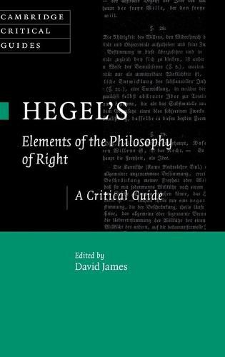 Cover image for Hegel's Elements of the Philosophy of Right: A Critical Guide