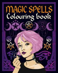 Cover image for Magic Spells Colouring Book