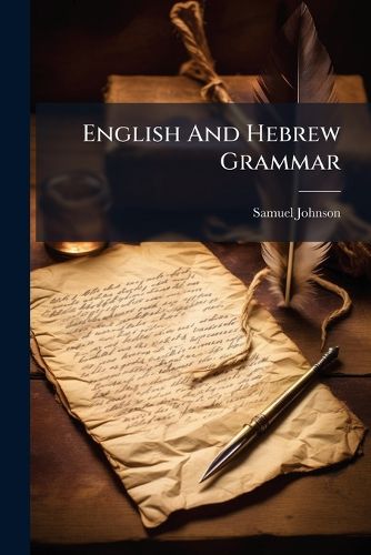 Cover image for English And Hebrew Grammar
