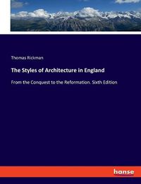 Cover image for The Styles of Architecture in England