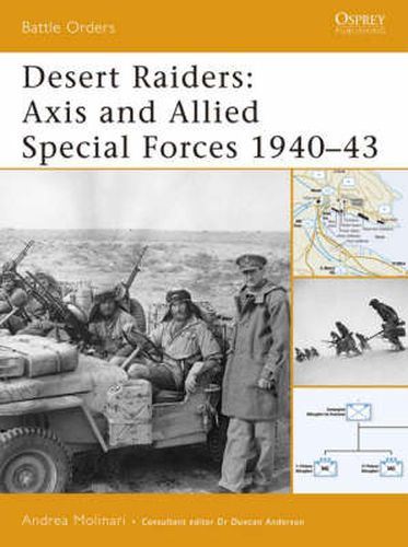 Cover image for Desert Raiders: Axis and Allied Special Forces 1940-43