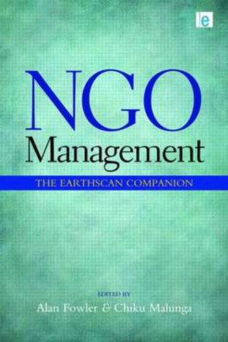 Cover image for NGO Management: The Earthscan Companion