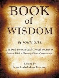 Cover image for Book of Wisdom By John Gill
