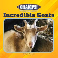 Cover image for Incredible Goats