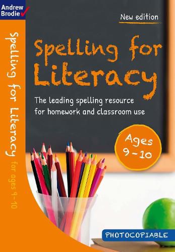 Cover image for Spelling for Literacy for ages 9-10