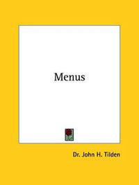 Cover image for Menus