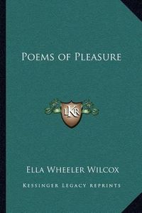 Cover image for Poems of Pleasure