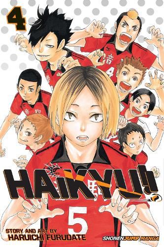 Cover image for Haikyu!!, Vol. 4