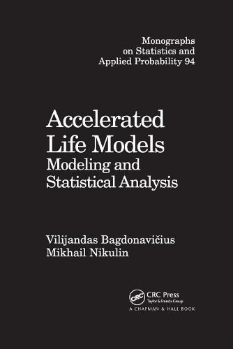 Cover image for Accelerated Life Models: Modeling and Statistical Analysis