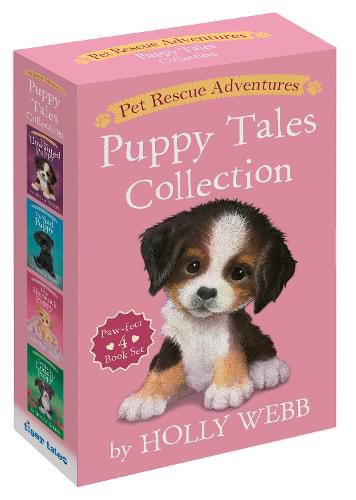 Cover image for Pet Rescue Adventures Puppy Tales Collection: Paw-fect 4 Book Set: The Unwanted Puppy; The Sad Puppy; The Homesick Puppy; Jessie the Lonely Puppy