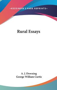 Cover image for Rural Essays