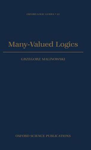 Cover image for Many-Valued Logics