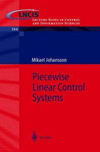 Cover image for Piecewise Linear Control Systems: A Computational Approach