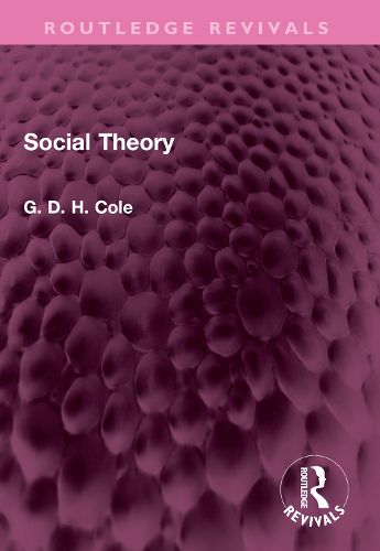 Cover image for Social Theory