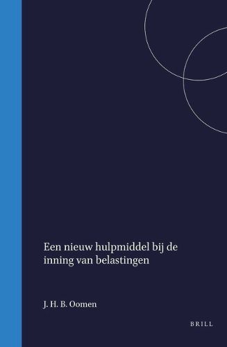 Cover image for Een nieuw hulpmiddel bij de inning van belastingen