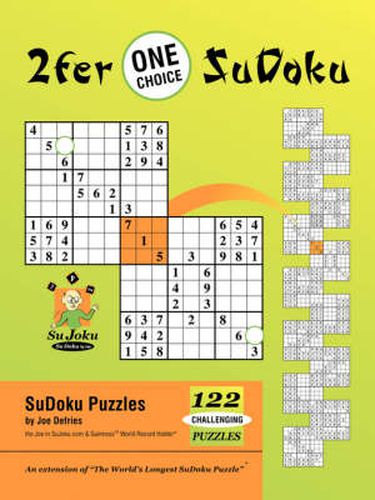 Cover image for 2fer 'One Choice' SuDoku