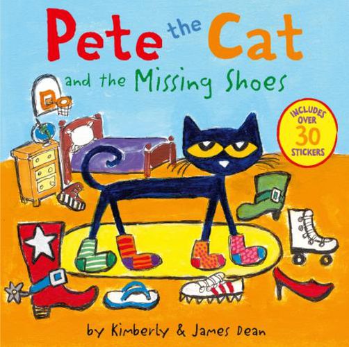 Cover image for Pete the Cat and the Missing Shoes