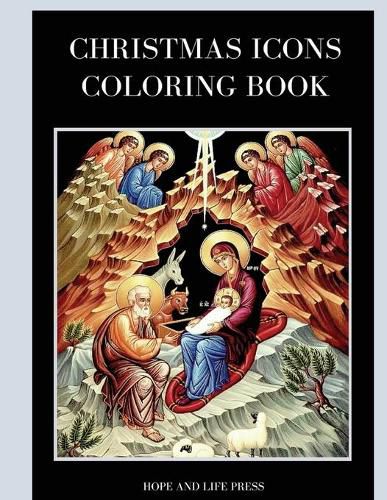 Cover image for Christmas Icons Coloring Book