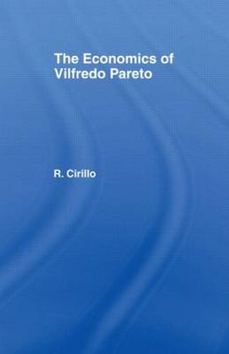 Cover image for The Economics of Vilfredo Pareto