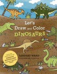 Cover image for Let's Draw and Color Dinosaurs