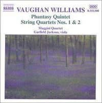 Cover image for Vaughan Williams String Quartets 1 2