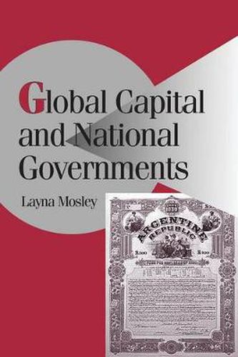 Cover image for Global Capital and National Governments