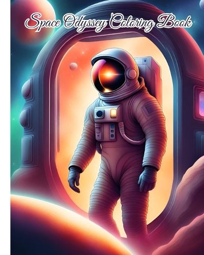 Space Odyssey Coloring Book For Boys