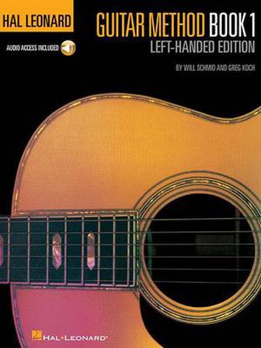 Cover image for Guitar Method 1 Left-Handed Edition: Hal Leonard Guitar Method