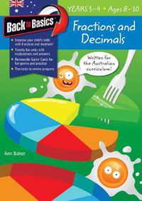 Cover image for Back to Basics - Fractions and Decimals Years 3-4