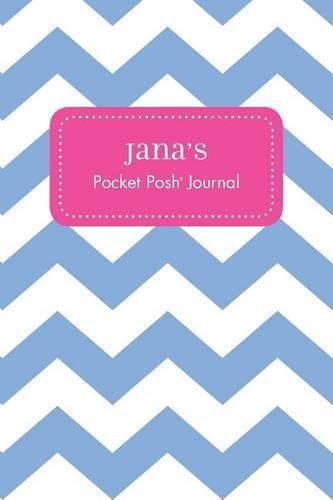 Cover image for Jana's Pocket Posh Journal, Chevron