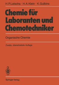 Cover image for Chemie Fur Laboranten Und Chemotechniker: Organische Chemie