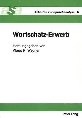 Cover image for Wortschatz-Erwerb