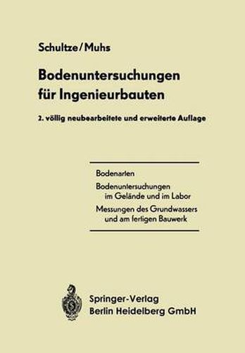 Bodenuntersuchungen Fur Ingenieurbauten