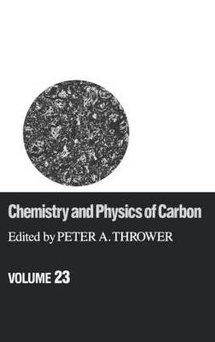 Cover image for Chemistry and Physics of Carbon: Volume 23