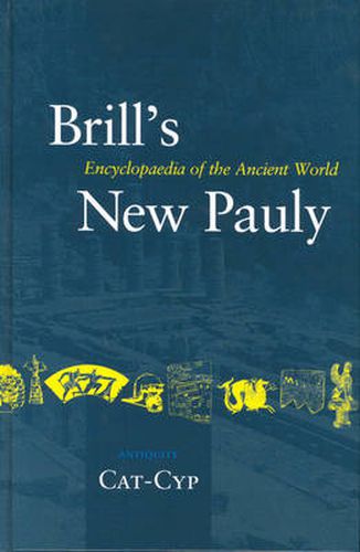 Cover image for Brill's New Pauly, Antiquity, Volume 3 (Cat - Cyp)