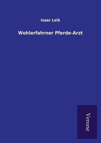 Cover image for Wohlerfahrner Pferde-Arzt