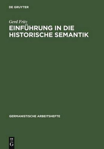 Cover image for Einfuhrung in Die Historische Semantik