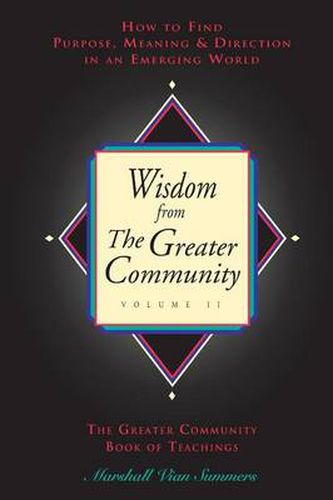 Cover image for Wisdom from the Greater Community, Vol II