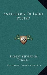 Cover image for Anthology of Latin Poetry