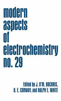 Cover image for Modern Aspects of Electrochemistry: Volume 29