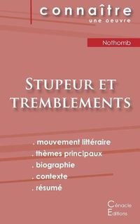 Cover image for Fiche de lecture Stupeur et tremblements de Amelie Nothomb (analyse litteraire de reference et resume complet)