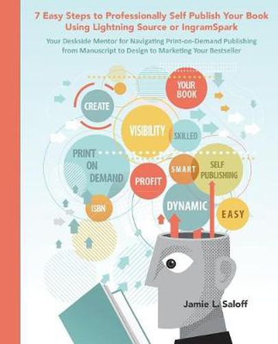 Cover image for 7 Easy Steps to Professionally Self-Publish Your Book Using Lightning Source or Ingramspark: A Quick Reference Guide for Creating Print-On-Demand Book