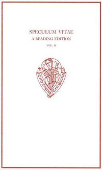 Cover image for Speculum Vitae: A Reading Edition [2 volume set]