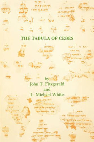 Cover image for Tablet of Cebes