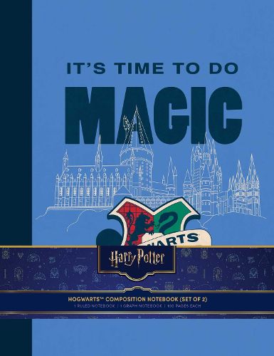 Cover image for Harry Potter: Hogwarts Composition Notebook Set (Set of 2)