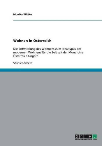 Cover image for Wohnen in OEsterreich